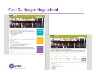 Case De Haagse Hogeschool
 