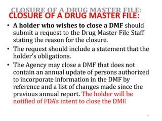 Dmf Update Dmf & distribution records seminor | PPTX