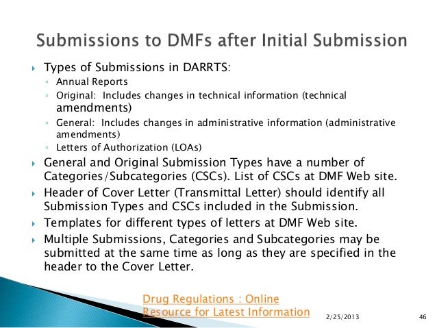 Dmf cover letter