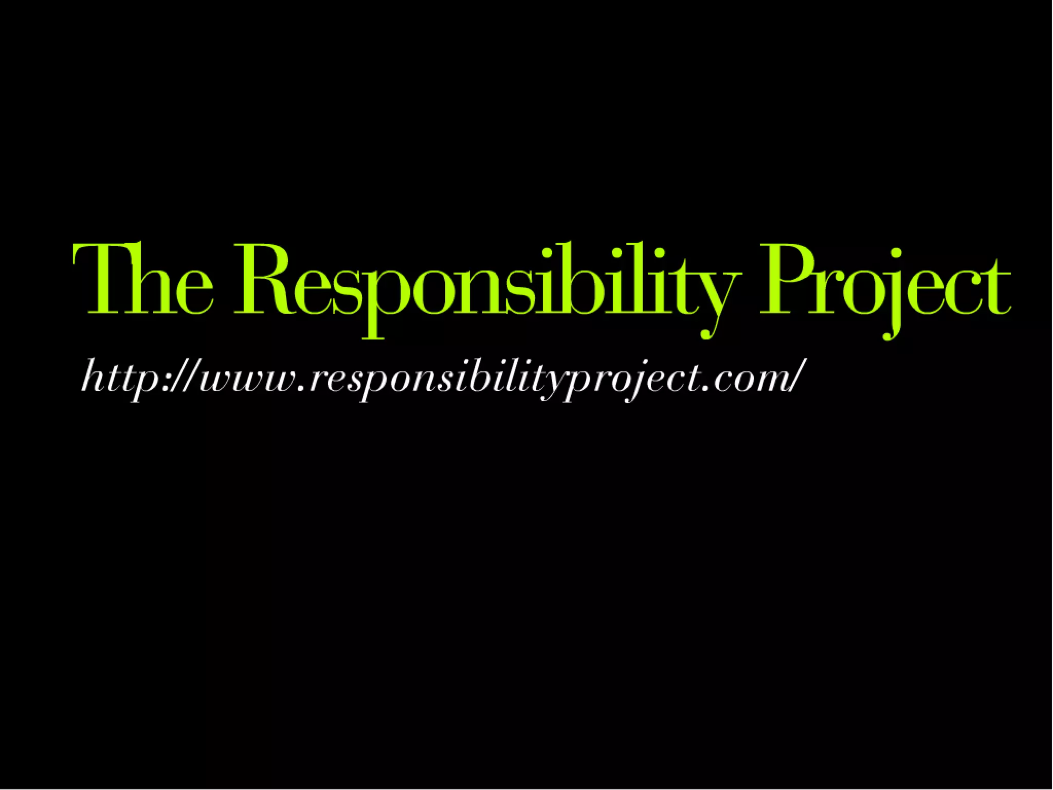 The Experience Layer—FOWD NYC 08