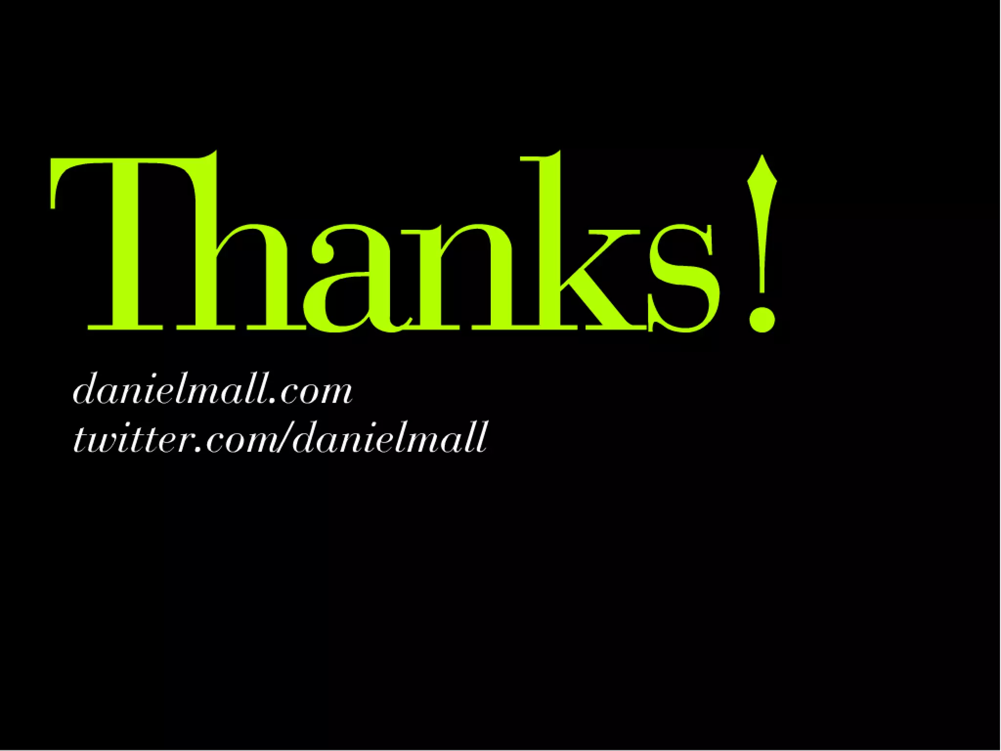 The Experience Layer—FOWD NYC 08