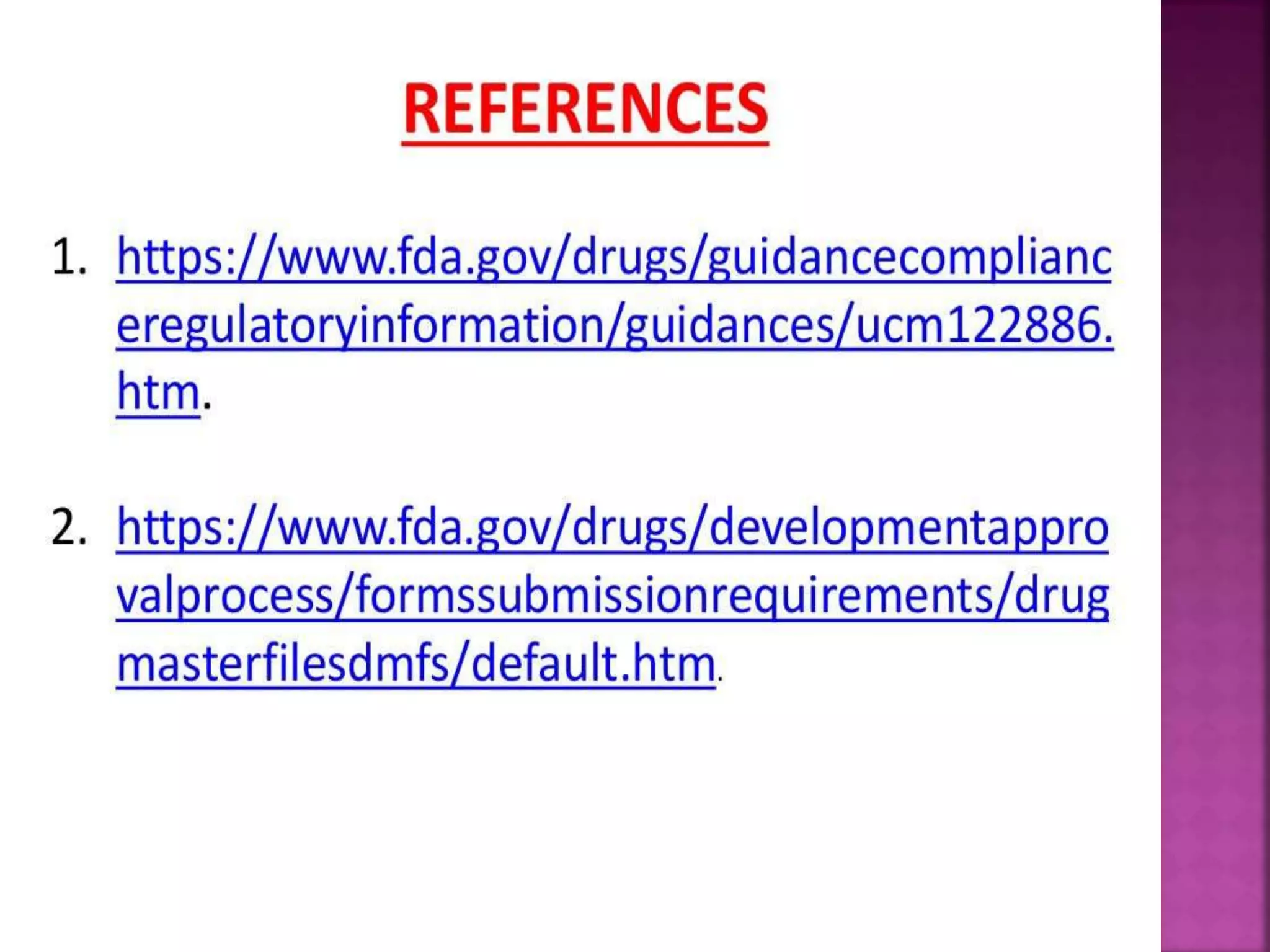 Drug Master File | PPTX