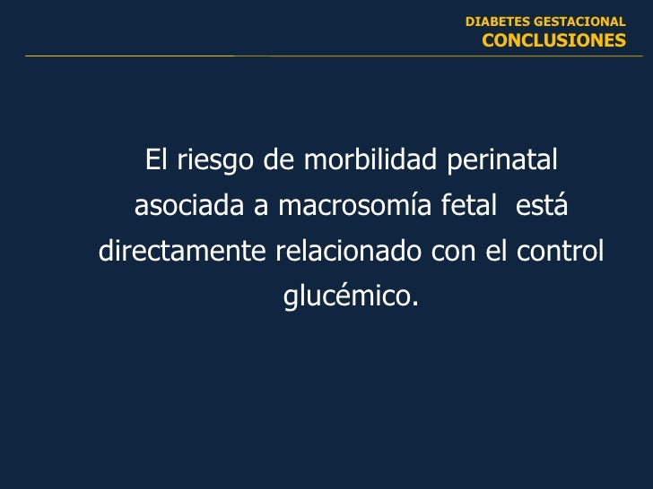 Diabetes Gestacional, Management Diabetes Gestacional, Management