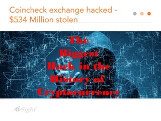 A short history of cryptocurrency theft
• 1: July 4th, 2017: Bithumb hacked and 1.2 billion South Korean Won stolen.
• 2: ...