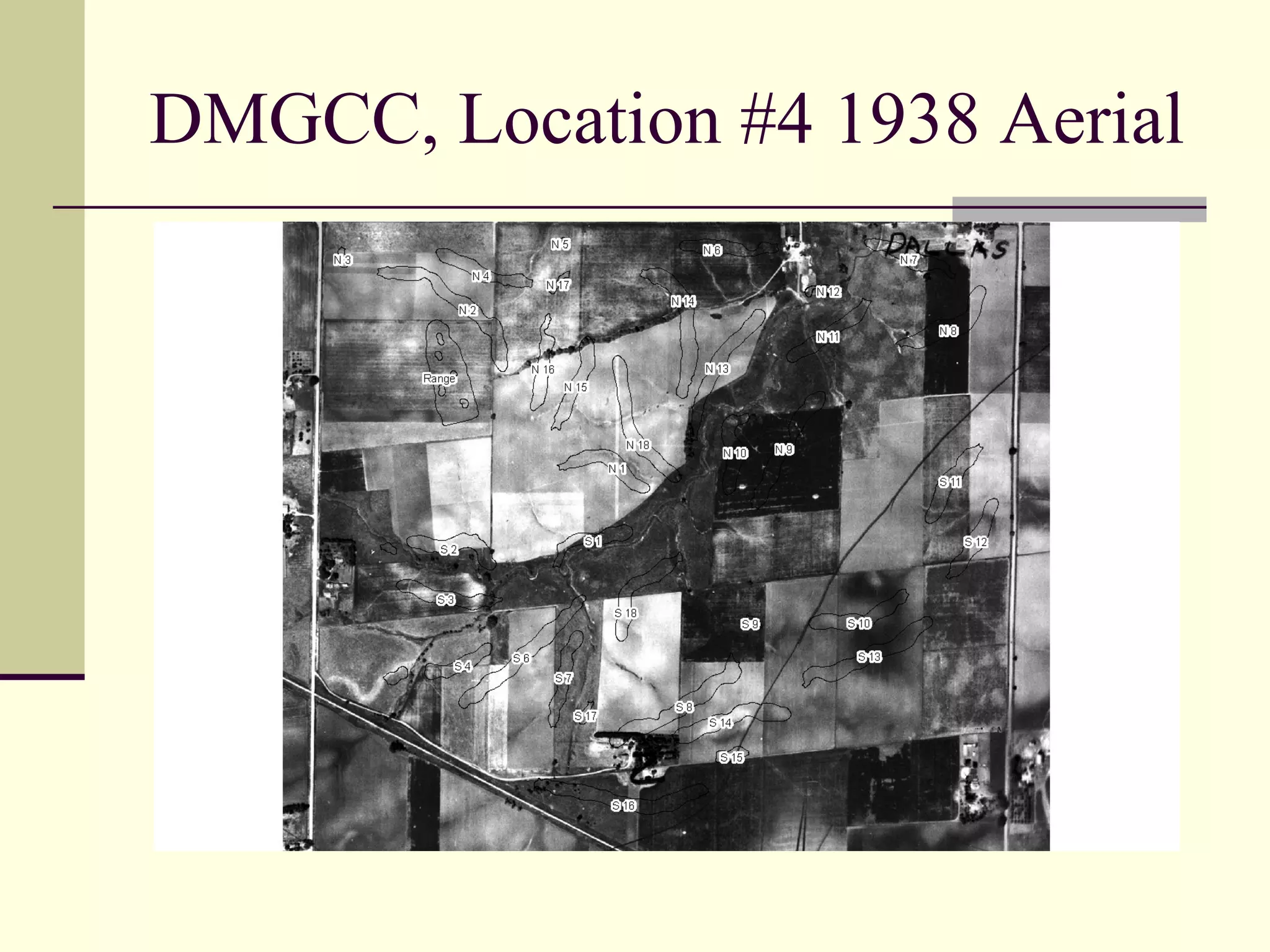 DMGCC, Location #4 1938 Aerial 
