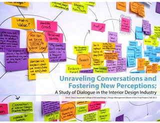 Design Management M.A. Final Project Presentation | PDF