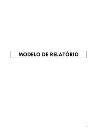 MODELO DE RELATÓRIO




                      19
 