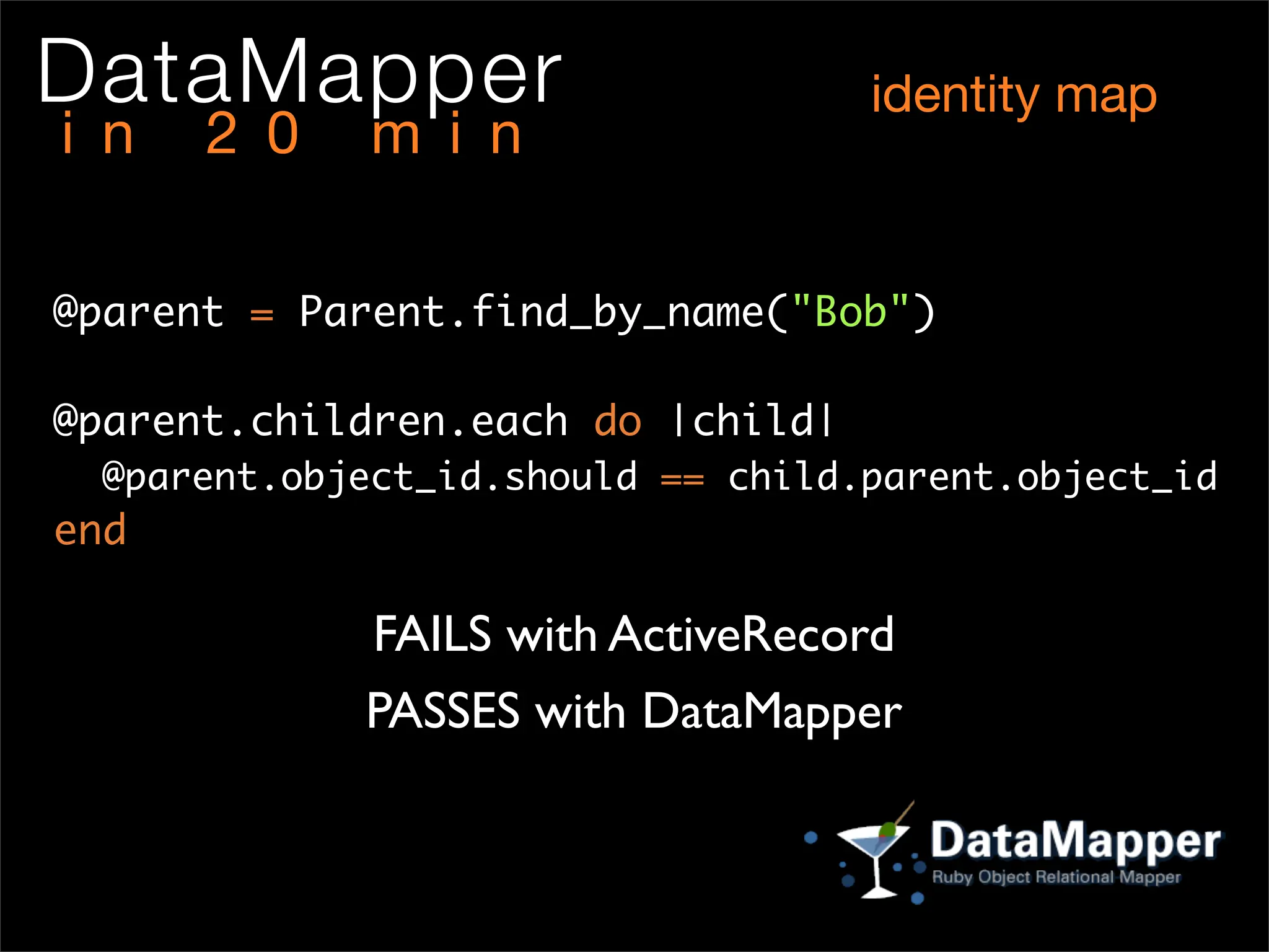 DataMapper In 20 min