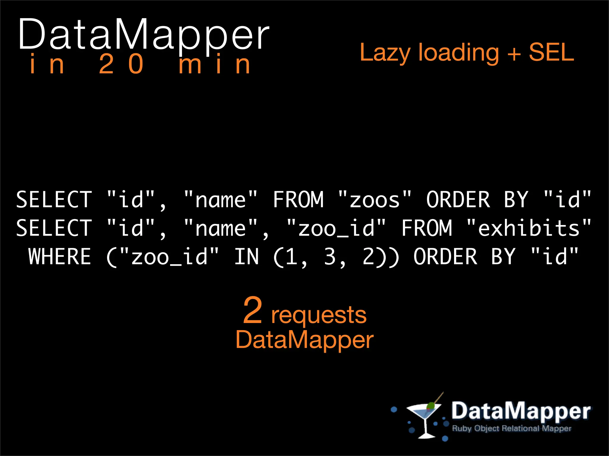 DataMapper In 20 min