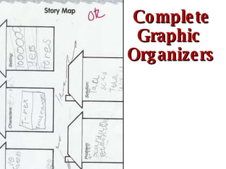 Complete Graphic  Organizers 