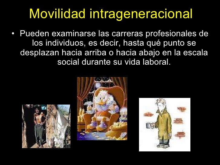 Resultado de imagen para movilidad intergeneracional