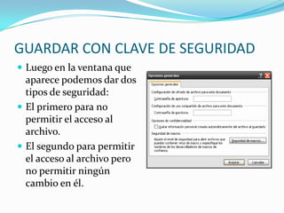 NUEVA CARPETA.- Crea una nueva carpeta, es útil si es que consideramos guardar nuestros archivos en una nueva carpeta.