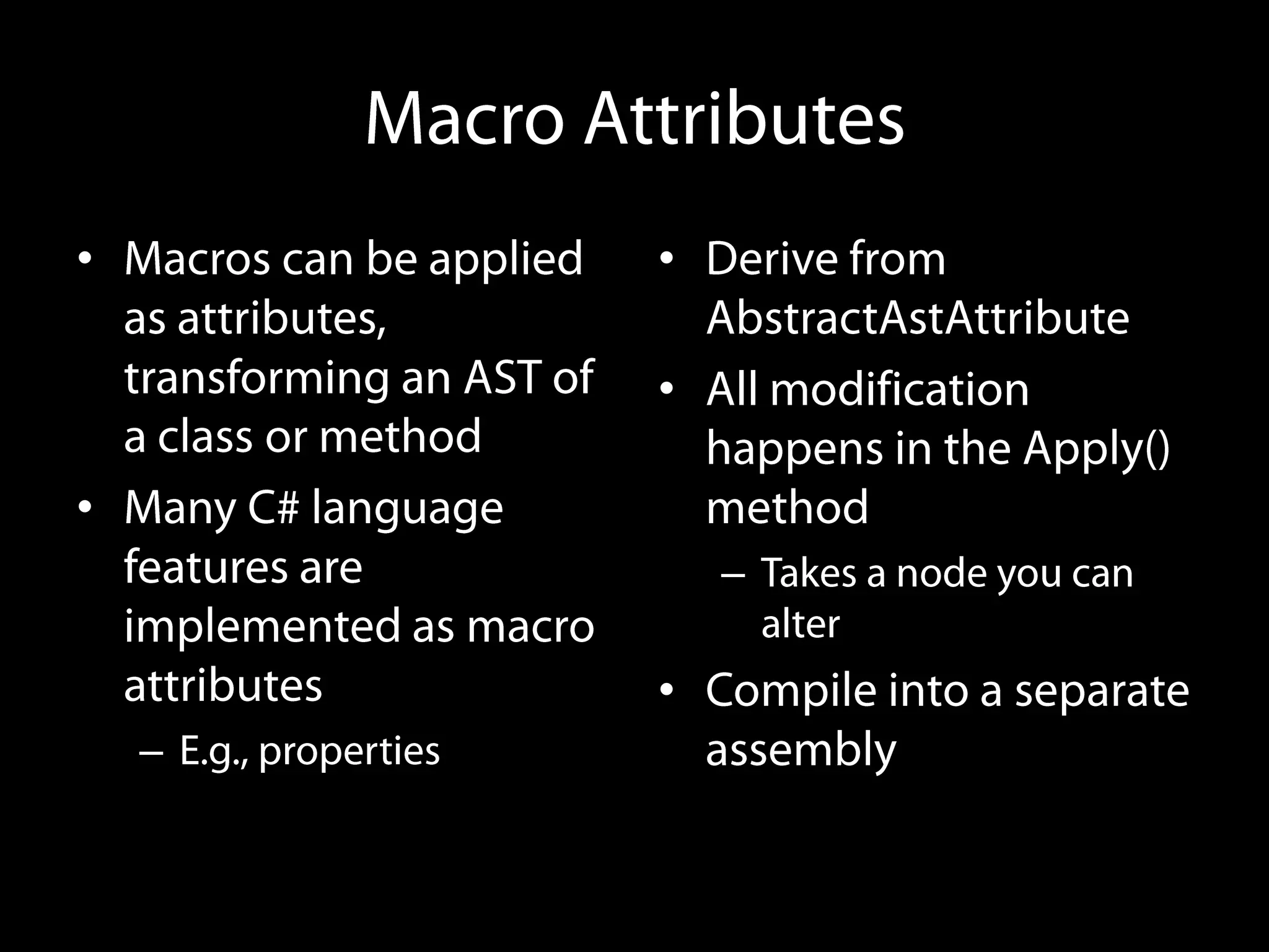 •       •

        •

•
            –

        •
    –
 