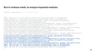 Run in verbose mode, to analyse imported modules
$ python -v smb_module.py # on host where FAILS
...
import 'nmb.utils' # <_frozen_importlib_external.SourceFileLoader object at 0x7f3b9ea1a700>
import 'nmb.base' # <_frozen_importlib_external.SourceFileLoader object at 0x7f3b9ea0ca90>
# /home/user/proj/venv/lib/python3.9/site-packages/smb/__pycache__/ntlm.cpython-39.pyc matches
/home/user/proj/venv/lib/python3.9/site-packages/smb/ntlm.py
# code object from '/home/user/proj/venv/lib/python3.9/site-packages/smb/__pycache__/ntlm.cpython-39.pyc'
# /home/user/proj/venv/lib/python3.9/site-packages/smb/utils/__pycache__/rc4.cpython-39.pyc matches
/home/user/proj/venv/lib/python3.9/site-packages/smb/utils/rc4.py
# code object from '/home/user/proj/venv/lib/python3.9/site-packages/smb/utils/__pycache__/rc4.cpython-39.pyc'
import 'smb.utils.rc4' # <_frozen_importlib_external.SourceFileLoader object at 0x7f3b9ea03640>
# /home/user/proj/venv/lib/python3.9/site-packages/smb/utils/__pycache__/pyDes.cpython-39.pyc matches
/home/user/proj/venv/lib/python3.9/site-packages/smb/utils/pyDes.py
# code object from '/home/user/proj/venv/lib/python3.9/site-packages/smb/utils/__pycache__/pyDes.cpython-39.pyc'
import 'smb.utils.pyDes' # <_frozen_importlib_external.SourceFileLoader object at 0x7f3b9ea03580>
# /home/user/proj/venv/lib/python3.9/site-packages/smb/utils/__pycache__/md4.cpython-39.pyc matches
/home/user/proj/venv/lib/python3.9/site-packages/smb/utils/md4.py
# code object from '/home/user/proj/venv/lib/python3.9/site-packages/smb/utils/__pycache__/md4.cpython-39.pyc'
# /home/user/proj/venv/lib/python3.9/site-packages/smb/utils/__pycache__/U32.cpython-39.pyc matches
/home/user/proj/venv/lib/python3.9/site-packages/smb/utils/U32.py
# code object from '/home/user/proj/venv/lib/python3.9/site-packages/smb/utils/__pycache__/U32.cpython-39.pyc'
import 'smb.utils.U32' # <_frozen_importlib_external.SourceFileLoader object at 0x7f3b9e572a00>
import 'smb.utils.md4' # <_frozen_importlib_external.SourceFileLoader object at 0x7f3b9e572550>
import 'smb.ntlm' # <_frozen_importlib_external.SourceFileLoader object at 0x7f3b9ea03e80>
...
18
 