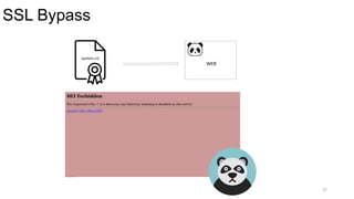 SSL Bypass
27
WEB
system.crt
 