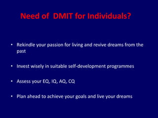 DMIT (Dermatoglyphics Multiple Intelligence Test) | PPTX