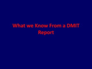 DMIT (Dermatoglyphics Multiple Intelligence Test) | PPTX