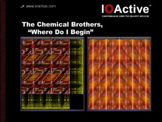 The Chemical Brothers,  “Where Do I Begin” 