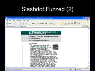Slashdot Fuzzed (2)
 