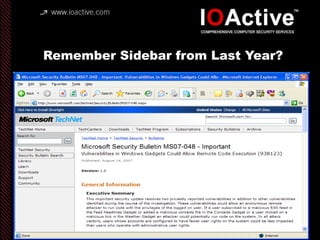 Remember Sidebar from Last Year?
 