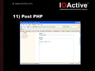 11) Post PHP
 