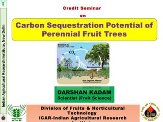 Carbon Sequestration Potential of Perrenial Fruit Trees | PPT