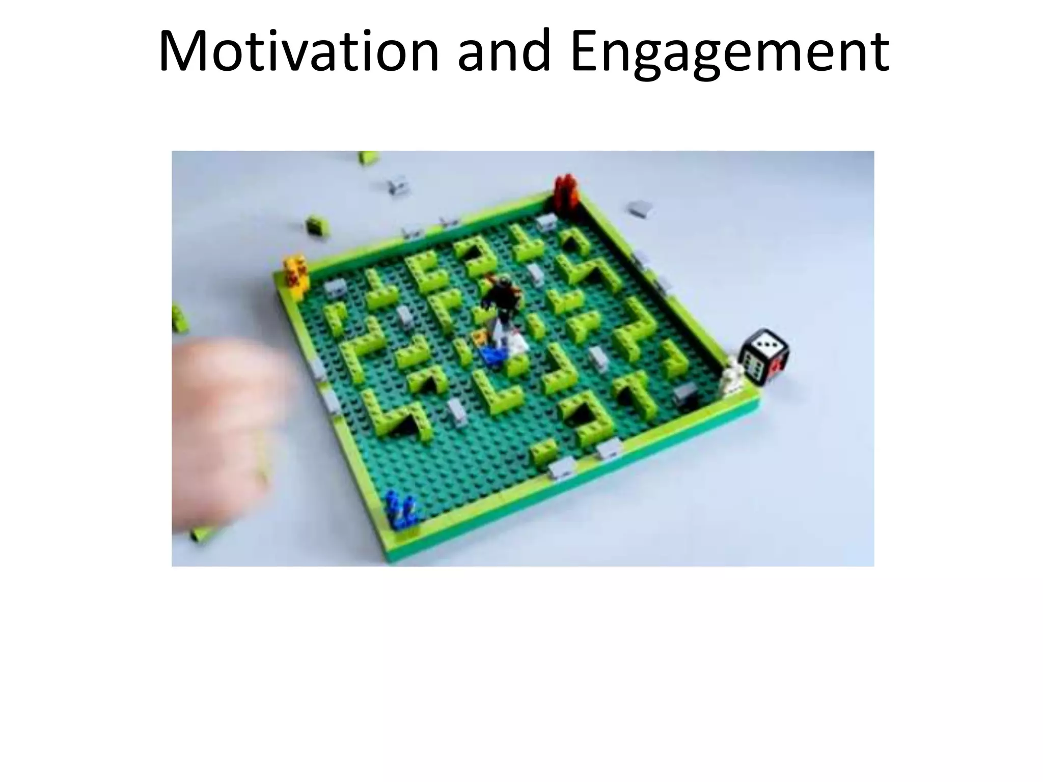 Motivation and EngagementMotivation & EngagementLEGO – DISTRIBUTE THE EXPERTISE
