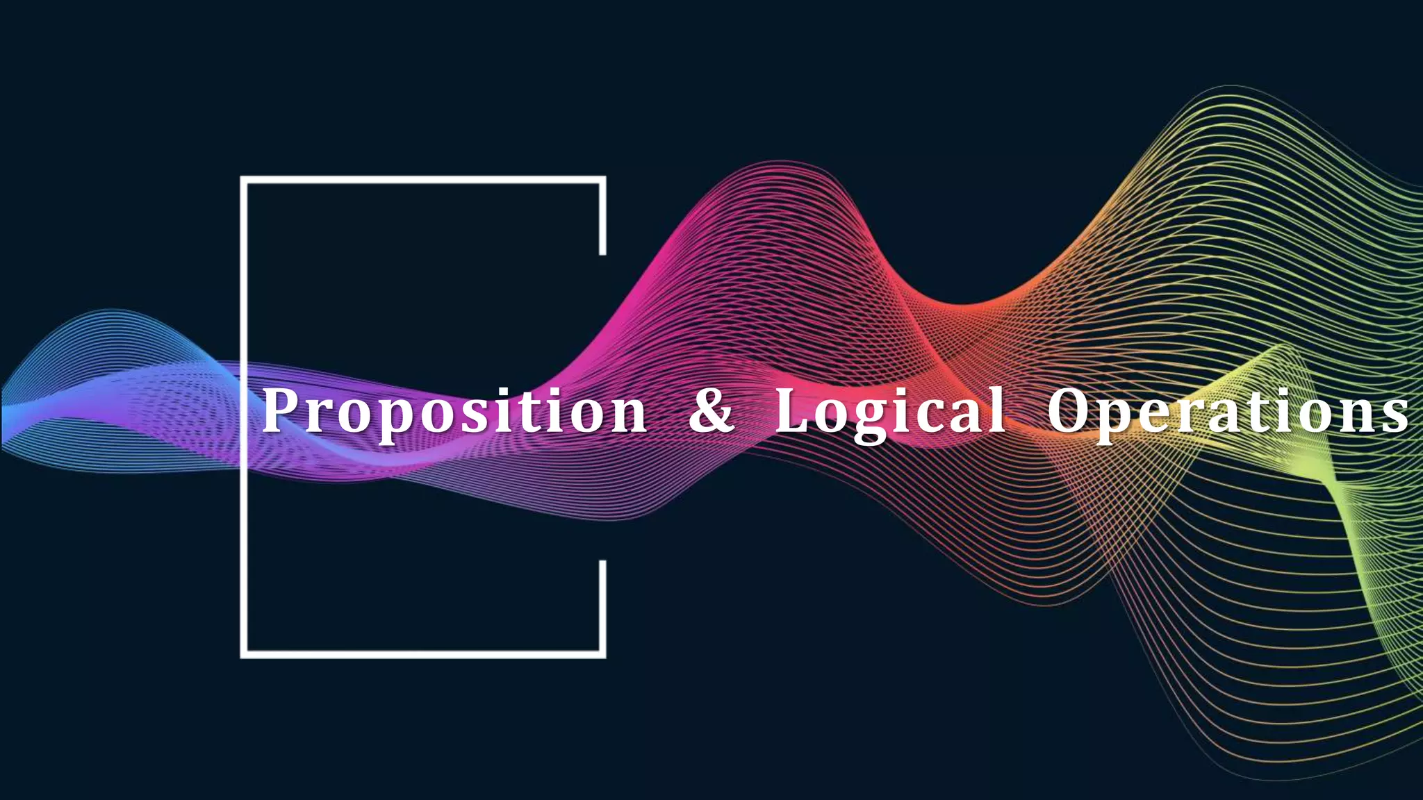 Proposition logical operations pptx