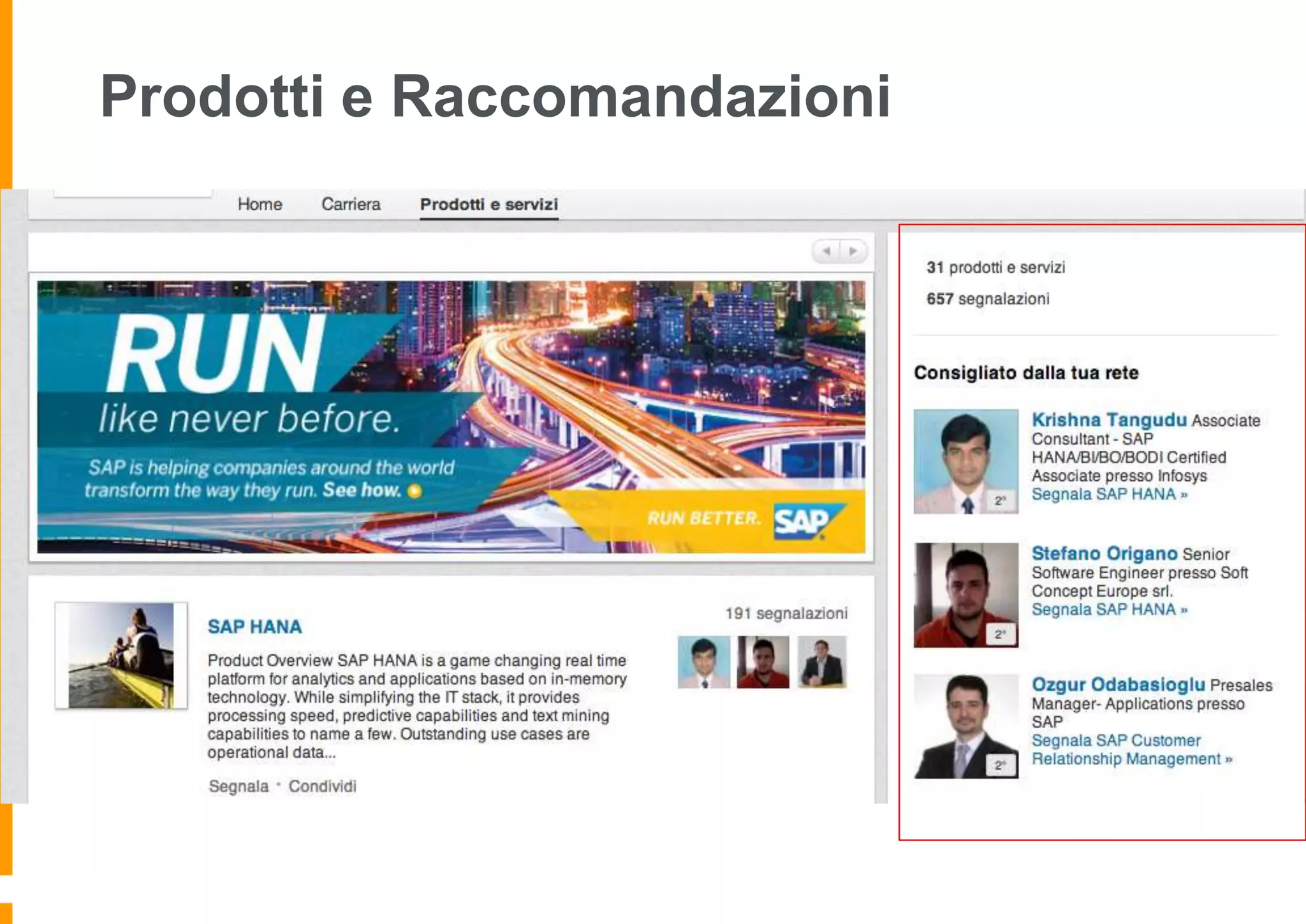 Prodotti e Raccomandazioni

 