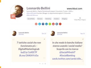 KLOUT.COM www.klout.com 
 