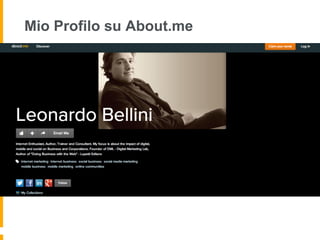 Mio Profilo su About.me 
 