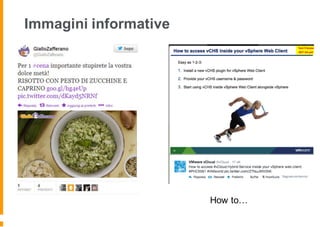 Immagini informative
How to…
 