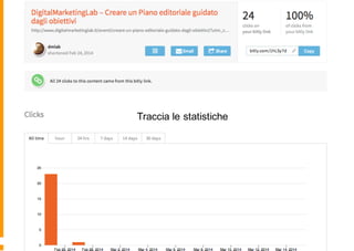 Traccia le statistiche
 