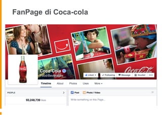 FanPage di Coca-cola
 