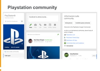 Playstation community
 