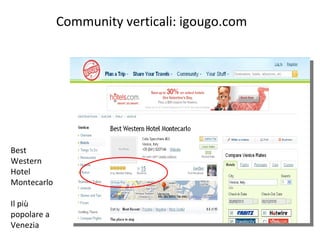 Community verticali: igougo.com   Best Western Hotel Montecarlo Il più popolare a Venezia 