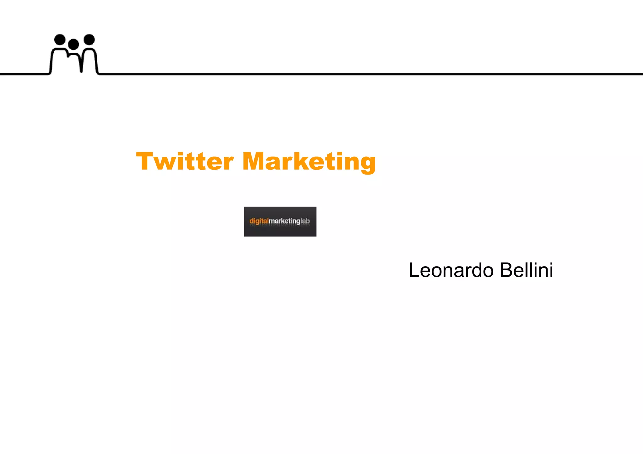 Twitter Marketing Leonardo Bellini 