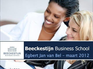 1




    Egbert Jan van Bel – maart 2012
                                 1
 