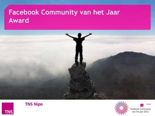 Facebook Community van het Jaar
Award
 