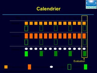 Calendrier Evaluation Groupe 1  0 1 2 3 4 5 6 7 8 9 10 11 12 Groupe 3  Mois Groupe 2  0.5 mg ranibizumab 0.3 mg ranibizumab Sham injection Sham PDT PDT *selon diffusion angiographique * * * * * * * * * * * * 