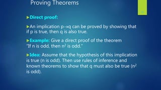 Mathematical Reasoning DM | PPTX
