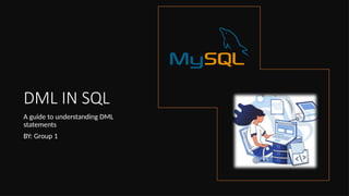 Dml Simple DML IN SQL DATA LANGUAGE presentation.pptx