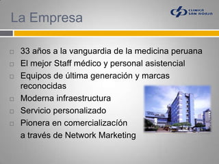 Programa de Salud Familiar - Clinica San Borja