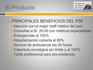 Programa de Salud Familiar - Clinica San Borja
