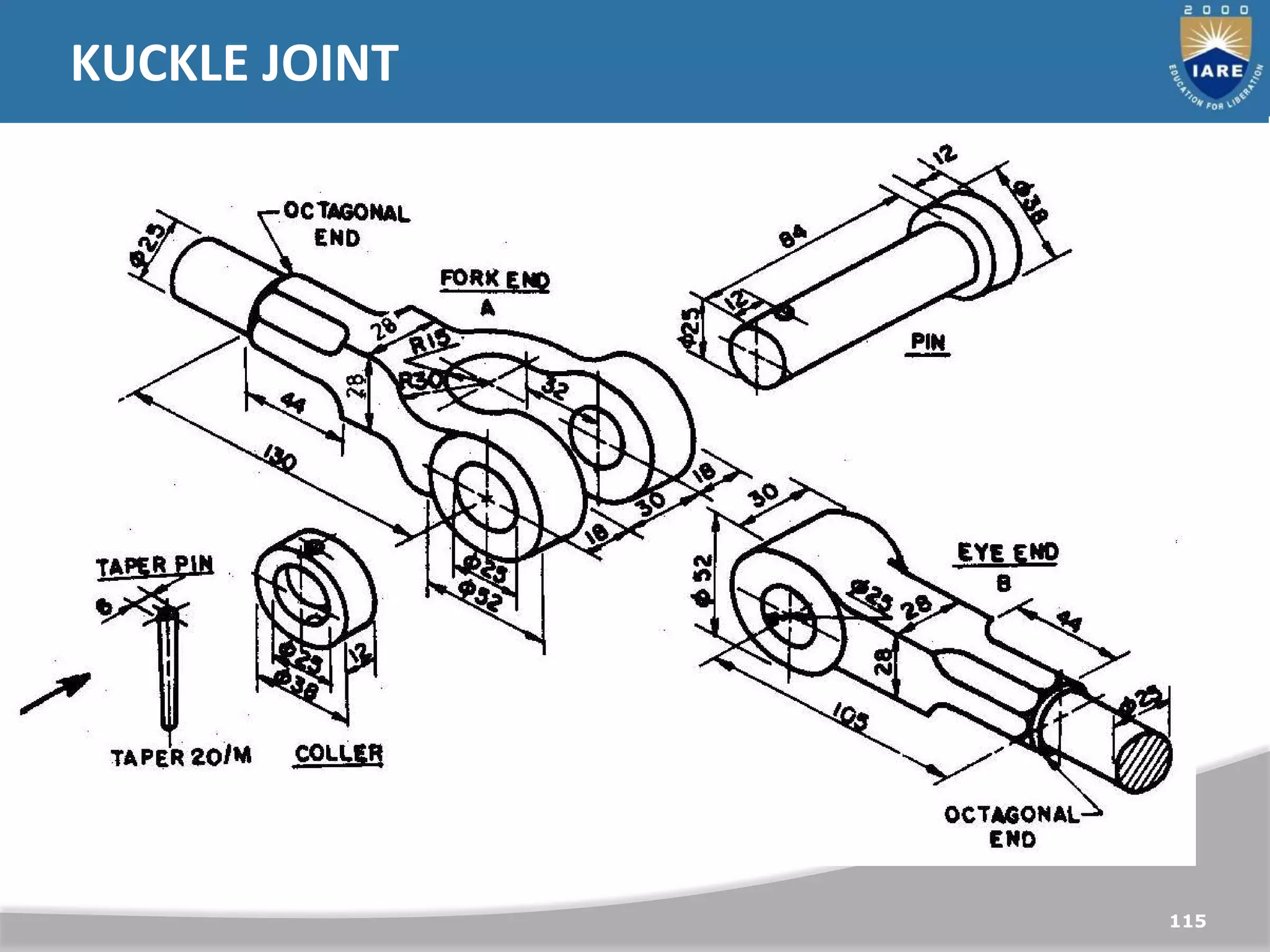 115
KUCKLE JOINT
 