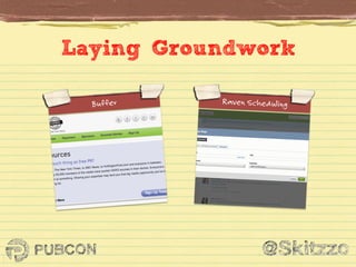 Laying Groundwork	
  
Buffer

Raven Scheduling

 