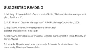 DISASTER MITIGATION AND MANAGEMENT NOTES | PPTX