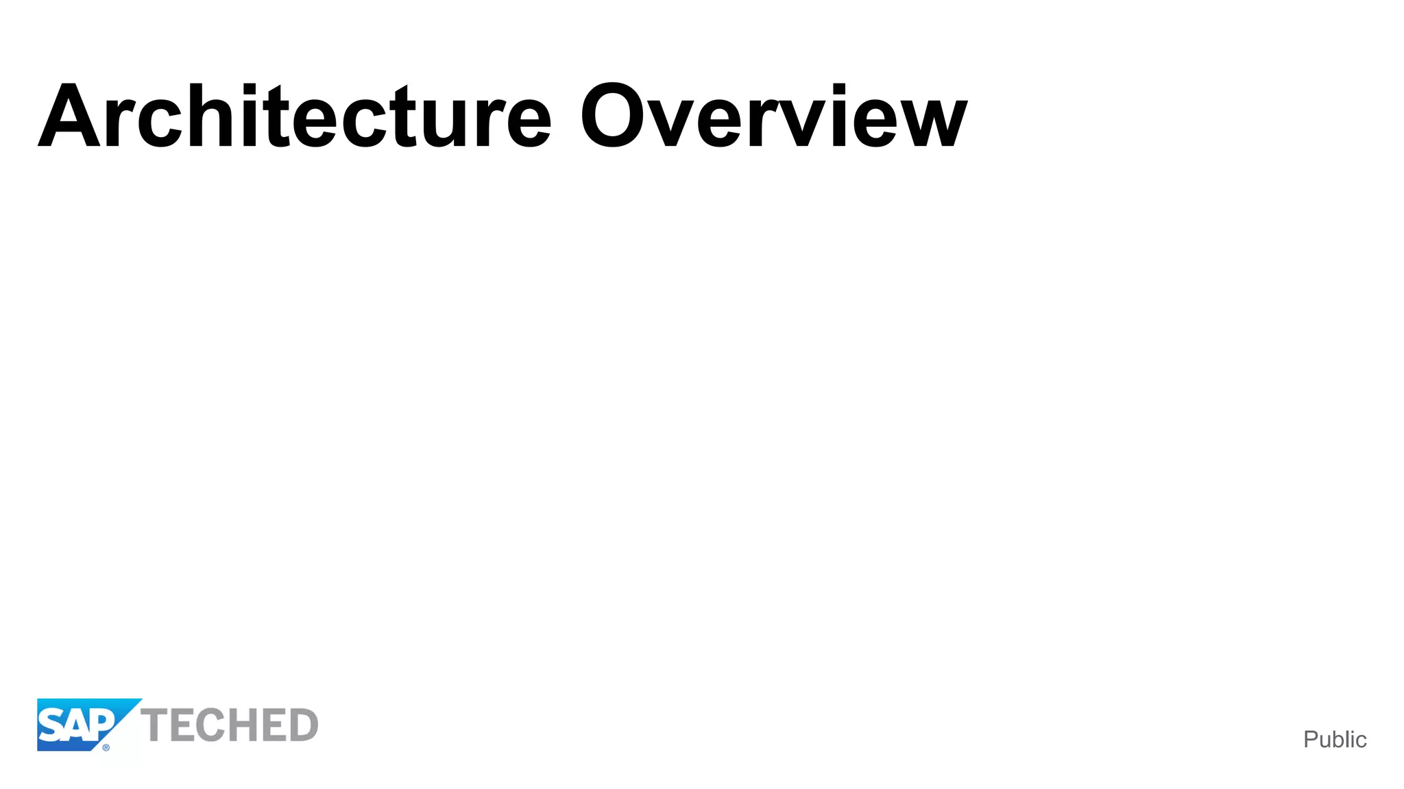 Public
Architecture Overview
 