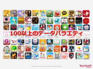 100以上のデータバラエティ
 