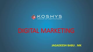 digital marketing module 1 